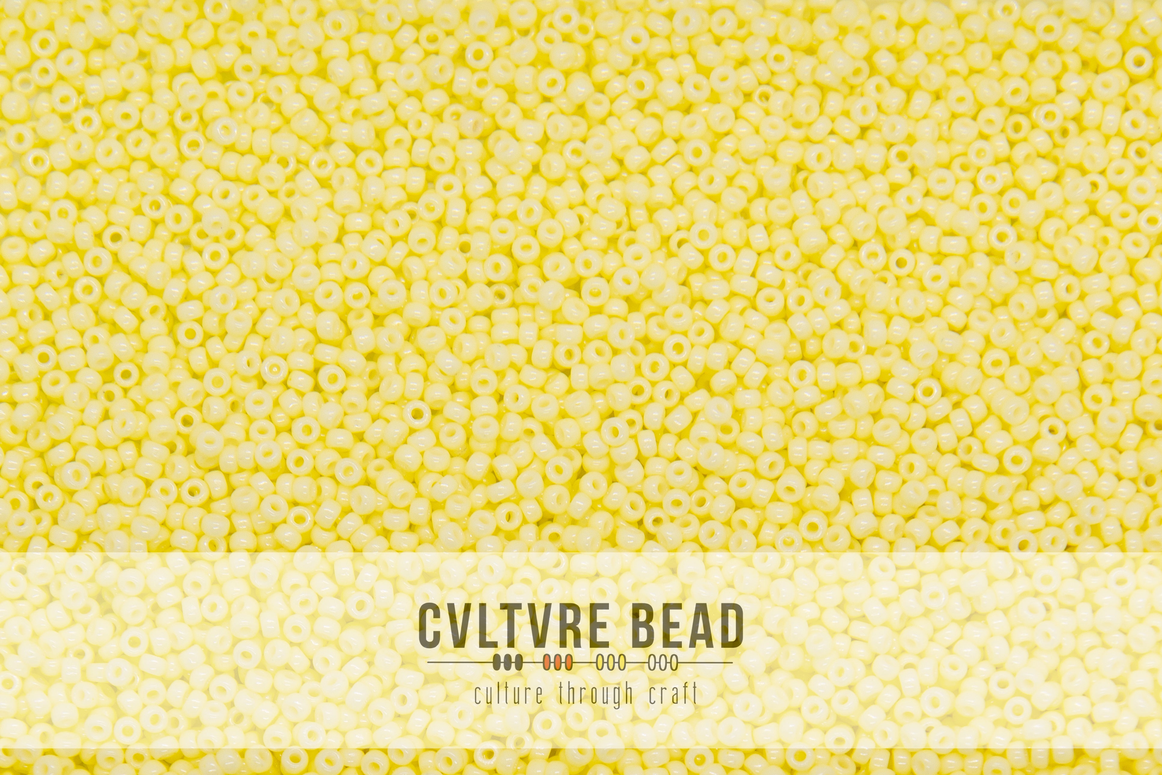 Miyuki Seed bead 11/0 Lemon Silk 20g